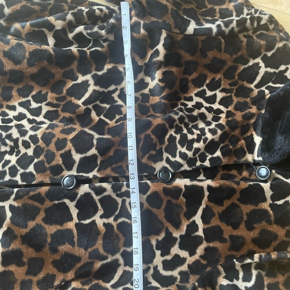 Vintage Leopard Print Swing Coat - Picture 6 of 6